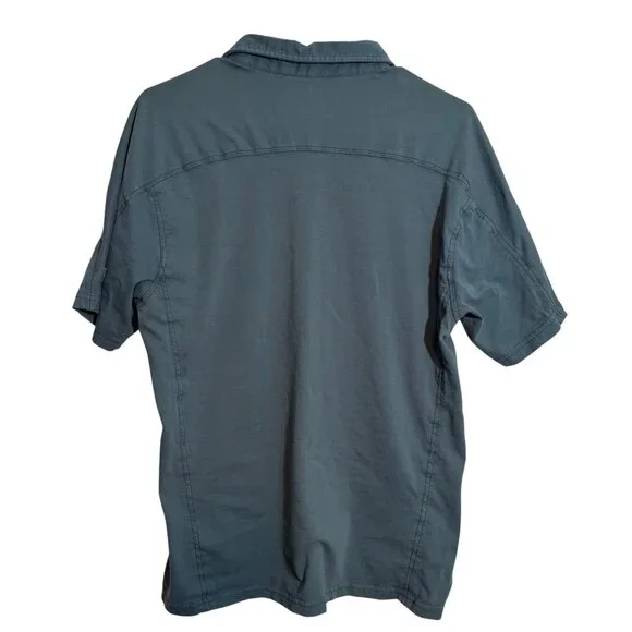 Kuhl Wayfarer Polo (Wild fibre) - Teal - Large (Style 7242) - Picture 2 of 8